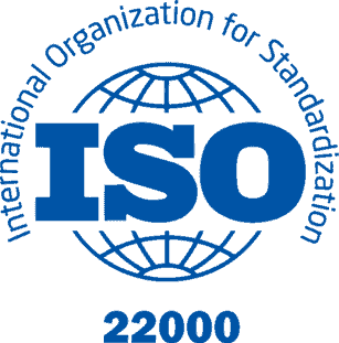 ISO 22000 certificate logo